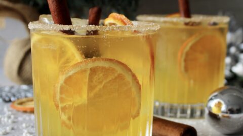 Spiced Orange Christmas Whisky Ginger Ale - Food & Sun